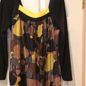 Hype black/gold dress